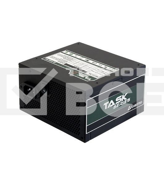 Блок питания Chieftec Task TPS-600S, 600Вт, 80 PLUS Bronze, 120мм, черный