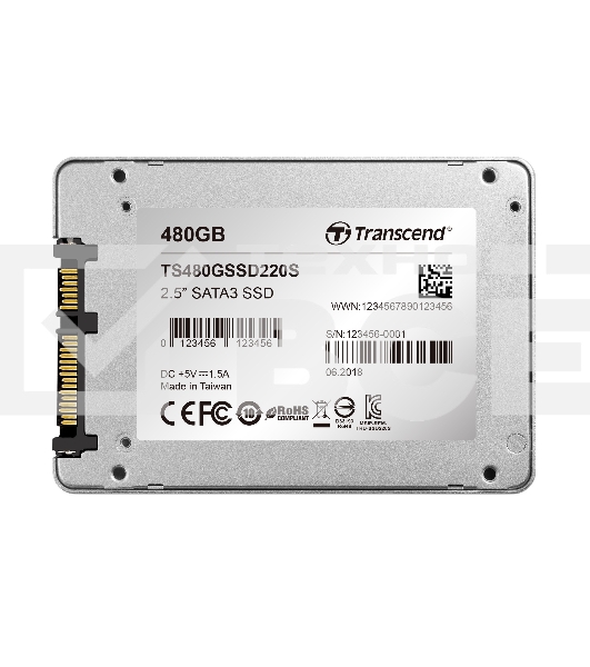 Накопитель SSD Transcend 220S, 480GB, 2.5