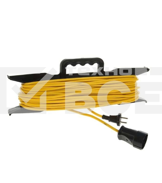 Удлинитель-шнур на рамке 1х30м без заземл. 10А IP20 1.3 кВт Союз 481S-5103