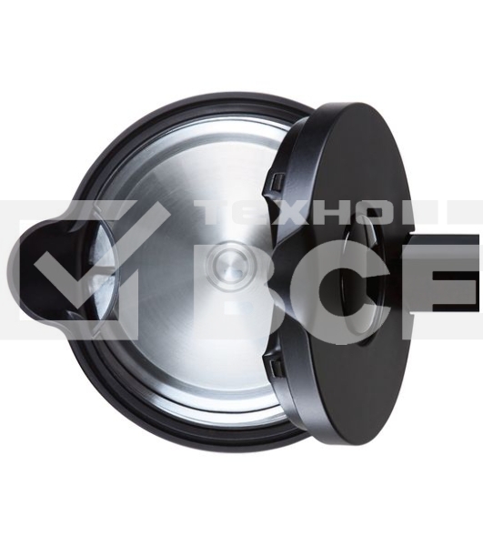 Чайник электрический Bosch TWK8613 1.5 л, 2400 Вт, черный/серебристый (корпус: нержавеющая сталь)