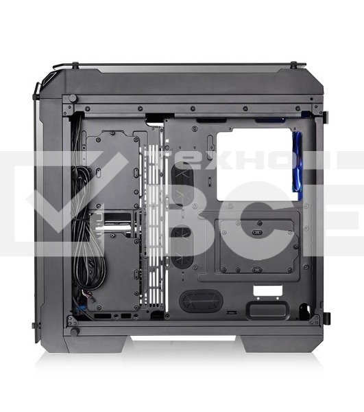Корпус View 71 TG (840574) CA-1I7-00F1WN-00 /Black/Win/SPCC/Tempered Glass*4/Color Box/Riing 140mm Blue Fan*2
