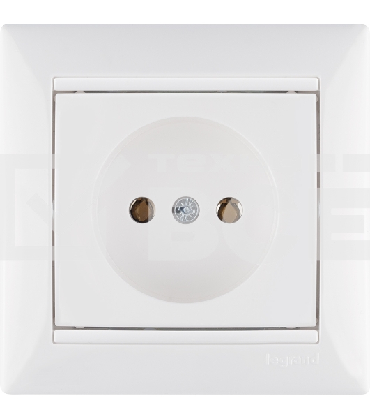 Розетка Legrand 774416 Valena без заземления (белый)