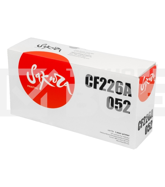 Картридж Sakura CF226A/052 для HP и Canon, черный, 3 100 к.