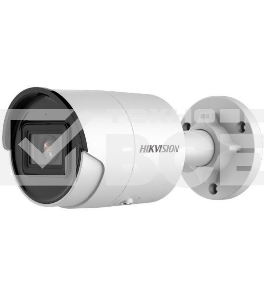 Цилиндрическая IP-камера Hikvision DS-2CD2083G2-IU(4mm) 8Мп уличная  с EXIR-подсветкой до 40м и технологией AcuSense1/2.8