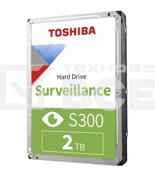 Жесткий диск Toshiba HDWT720UZSVA/HDKPB04Z0A01 S300 Surveillance 2ТБ 3,5