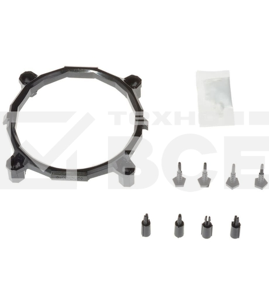 Кулер Cooler ID-Cooling ID-CPU-DK-01T серебристый 92мм алюминий 2200rpm 24db 3-pin 95W 52мм