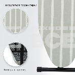 Покрытие для гладильной доски Starwind SW-C1548B 132x48см серый, фото3