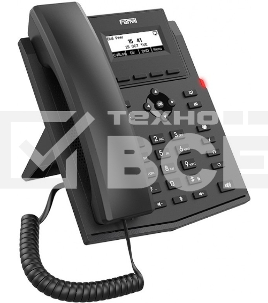 Телефон IP Fanvil X301G черный