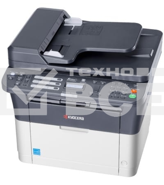 МФУ лазерный Kyocera Ecosys FS-1125MFP (1102M73RU0/1102M73RUV/1102M73RU2/1102M73NX2/1102M73DZ2), A4, ч/б, печ. до 25 стр/мин., скан. до 18 стр/мин. (ч/б) 6 стр/мин. (цвет), 600 x 600 dpi, USB, RJ-45