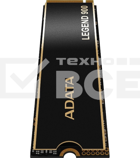 Накопитель SSD ADATA LEGEND 900, 2000Gb, PCIe 4.0 x4, 2280, NVMe, R/W 7000/5400, с радиатором