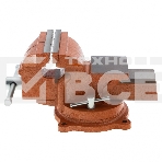 Тиски слесарные Sparta 100мм поворотные с наковальней, фото16