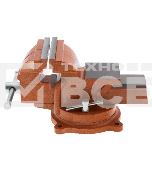 Тиски слесарные Sparta 100мм поворотные с наковальней