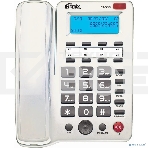 Телефон проводной Ritmix RT-550 белый, фото 1