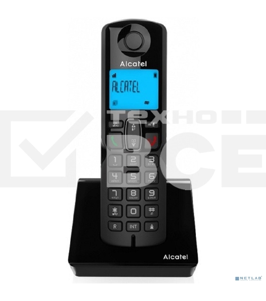 Радиотелефон ALCATEL S230 RU черный ATL1422771