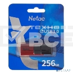 Флеш диск USB Drive Netac U182 NT03U182N-256G-30RE, USB3.0 256GB, retail version, черный/красный, фото11