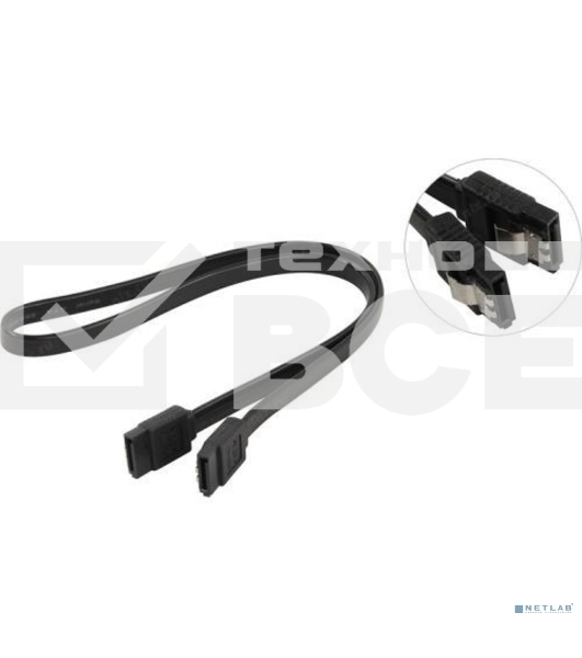 Кабель 5bites SATA2-750S-BK SATA / V2.0 / 0.5M / BLACK
