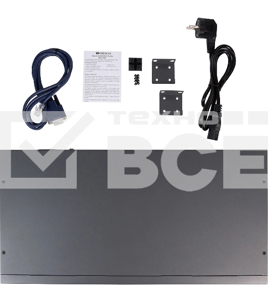 Коммутатор Managed L2 Switch 16x1000Base-T PoE, 2x1000Base-X SFP, 2xCombo 1000Base-T/SFP, PoE Budget 250W, RJ45 Console, 19