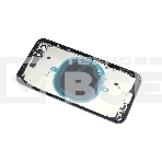 Задняя крышка (корпус) в сборе с рамкой для Apple iPhone SE3 черный, фото 1