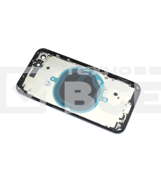 Задняя крышка (корпус) в сборе с рамкой для Apple iPhone SE3 черный