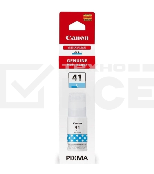 Чернила Canon GI-41 C голубой (70 мл) для Canon Pixma G1420/G2420/G3420/G2460/G3460