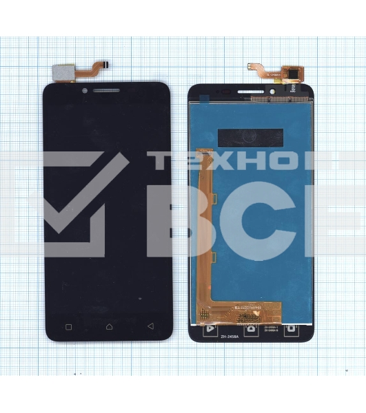 Дисплей для Lenovo A6600 A6800 черный