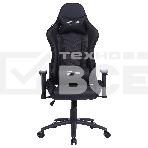 Кресло игровое Cactus CS-CHR-0099BLR черный/красный, сиденье черный/красный, эко.кожа, с подголов. крестовина металл, пластик черный, фото3