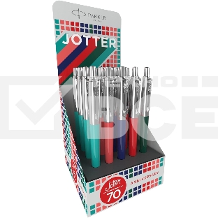 Ручка шариковая Parker Jotter SE 70th Anniversary (2206124) ассорти син. черн. без упак. (20шт)