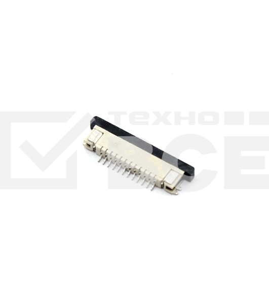 Разъем FPC  Half Coverage Bottom Contact 0.8K-BX-12PWB 12 pin высота 2мм шаг 0,8мм