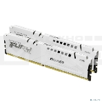 Оперативная память Kingston Fury Beast, DDR5, 32GB (2x16GB), 6000MHz, CL36, с радиаторами, белый, фото5