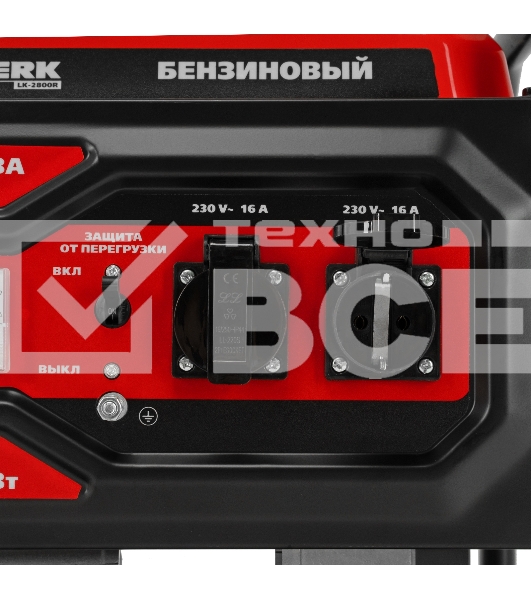Электрогенератор бензиновый Kronwerk LK-2800R, 2.8 кВт, 65 дБ, 35.8 кг