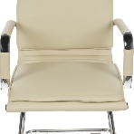 Кресло Бюрократ CH-993-Low-V/Ivory слоновая кость, экокожа, 120 кг, механизм качания, низкая спинка, фото12