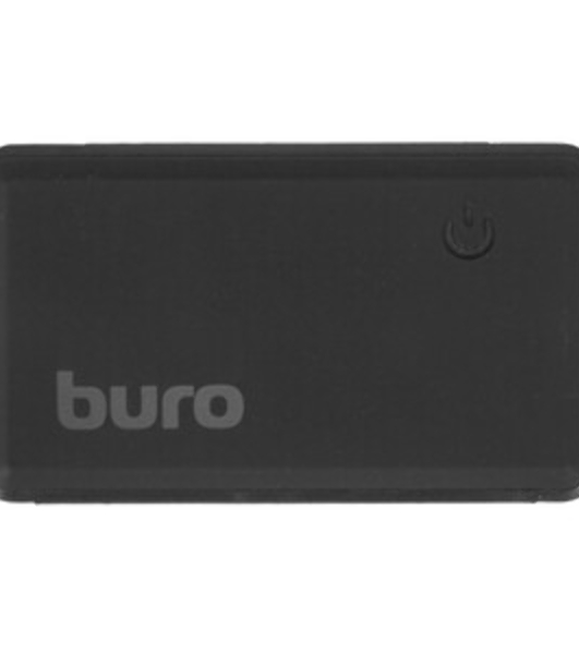 Кард-ридер Buro BU-CR-201/черный/MMC/MS/RS-MMC/SD/SDHC/USB 2.0/пластик