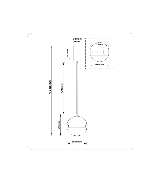 Подвесной светодиодный светильник Ambrella light LH11001 GD/FR золото/белый матовый 20W 3000K D180*200