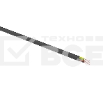 Телефонный кабель Rexant ШТЛП 4 жилы Cu, черный, 100 м, фото 1