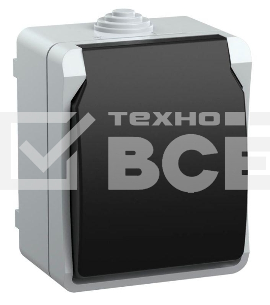 Розетка ИЭК Форс РСб20-3-ФСр1м с/з открытой установки