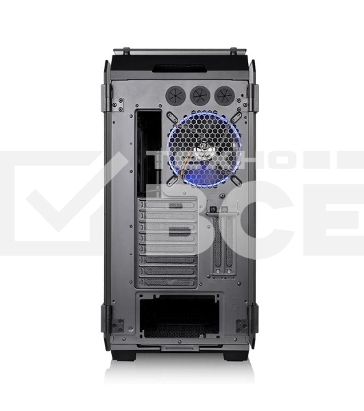 Корпус View 71 TG (840574) CA-1I7-00F1WN-00 /Black/Win/SPCC/Tempered Glass*4/Color Box/Riing 140mm Blue Fan*2