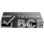 Коммутатор D-Link DGS-1010MP/A1A, L2 Unmanaged Switch with 9 10/100/1000Base-T portsand 1 1000Base-X SFPports(8 PoE ports 802.3af/802.3at (30 W), PoE Budget 125 W), фото 1