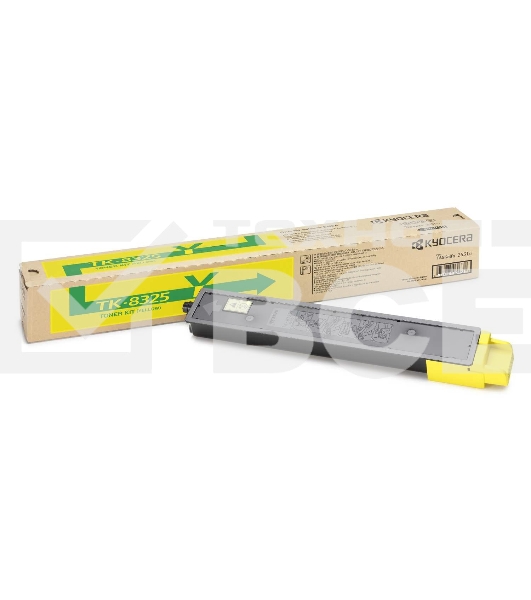 Картридж лазерный Kyocera TK-8325Y (1T02NPANL0) желтый для TASKalfa 2551ci 12000 стр.