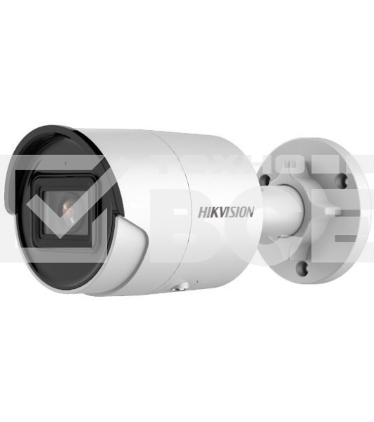 Цилиндрическая IP-камера Hikvision DS-2CD2083G2-IU(2.8mm) 8Мп уличная  с EXIR-подсветкой до 40м и технологией AcuSense1/2.8