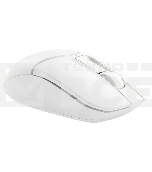 Мышь беспроводная A4Tech Fstyler FB12 белый, 1200 dpi, радиоканал, Bluetooth, USB, кнопки - 3