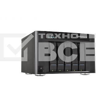 Система хранения данных Infortrend  EonStor GSe Pro 100 5bay. Intel Atom 2.4GHz 4C CPU, 1x4GB non-ECC , 4x1GbE(RJ45), 2x USB 2.0, 2x USB 3.0, 1x Host Board slot, 1xPSU and 5 drive trays (GSe Pro 105-C)