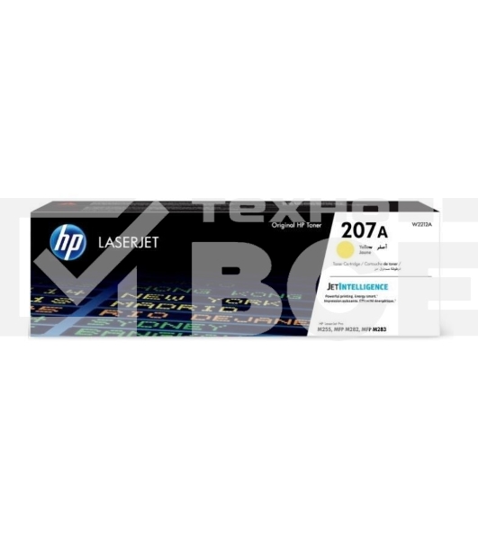 Картридж лазерный HP 207A желтый для M255/MFP M282/M283 1250 стр