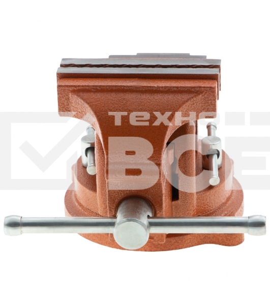 Тиски слесарные Sparta 100мм поворотные с наковальней