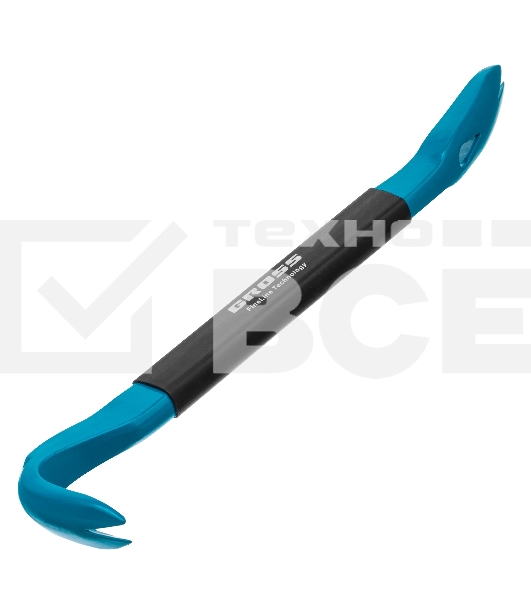 Лом-гвоздодер Gross обрезиненная рукоятка, 300x22x14 мм