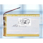Аккумулятор Li-Pol (батарея) 3*75*123мм 2pin 3.7V/4000mAh, фото 1