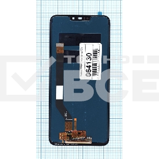 Дисплей для Honor 8C черный