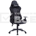 Кресло игровое Cactus CS-CHR-0099BLR черный/красный, сиденье черный/красный, эко.кожа, с подголов. крестовина металл, пластик черный, фото4
