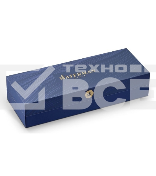 Ручка роллер Waterman Hemisphere (CWS0920350) Steel GT F черн. черн. подар.кор.