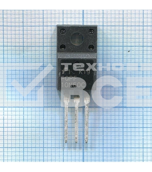Транзистор FQPF10N60C