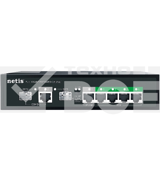 Коммутатор NETIS P107GS 7PORT 10/100/1000M POE